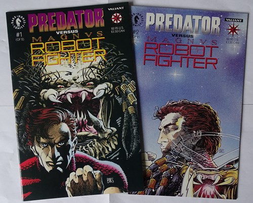 Predator versus...  - Predator versus Magnus, Robot Fighter part 1-2, Softcover (Dark Horse Comics)