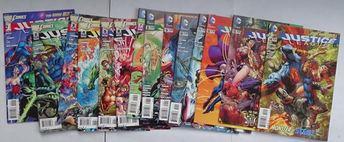 Justice League - New 52 (DC)  - Deel 1-14 , Softcover (DC Comics)