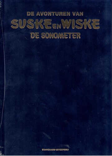 Suske en Wiske - Blauwe reeks 9 - De Sonometer, Luxe/Velours (Standaard Uitgeverij)