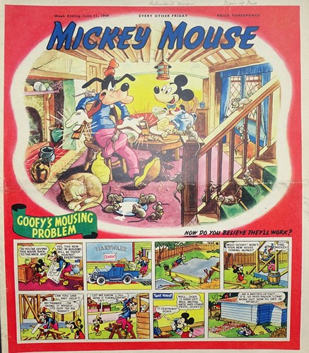 Mickey Mouse Weekly 493 - Goofy's Mousing problem, Softcover (Willbank Publications)