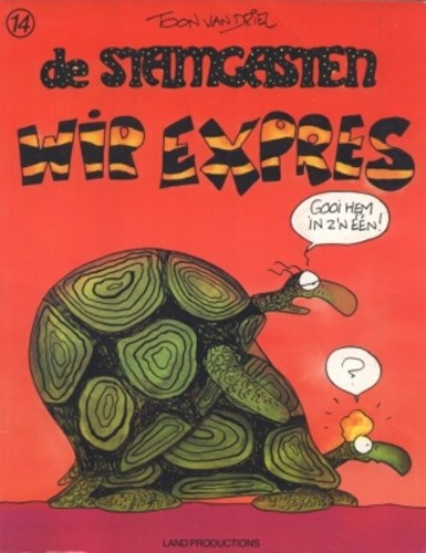 Stamgasten 14 - Wip expres, Softcover, Eerste druk (1989) (Land Productions)