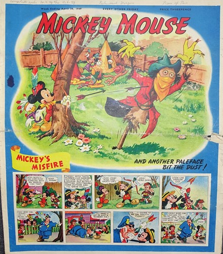 Mickey Mouse Weekly 488 - Mickey's misfire, Softcover (Willbank Publications)