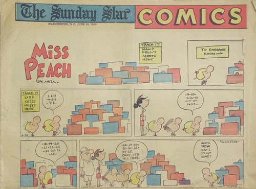 Sunday star Comics, the  - Miss Peach, Softcover (The Sunday Star)