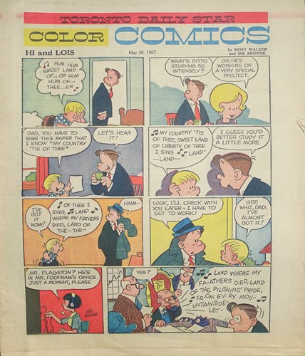 Color Comics  - Hi and Lois, Softcover (Toronto Daily Star)