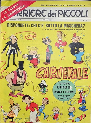 Corriere dei Piccoli 7 - Carnevale, Softcover (Carlo Triberti)