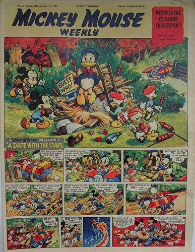 Mickey Mouse Weekly  - A date with the stars, Softcover (Walt Disney productions)