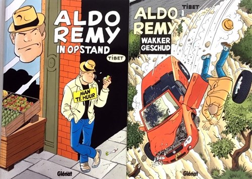 Aldo Remy 1 + 2 - Wakker geschud + In opstand, Softcover, Eerste druk (2008) (Glénat)