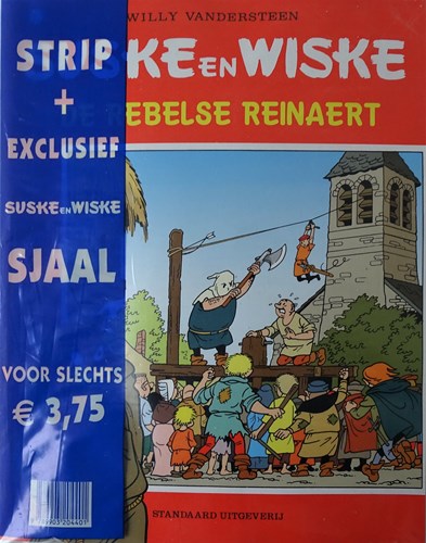 Suske en Wiske 257 - De rebelse Reinaert, SC+bijlage, Eerste druk (1998), Vierkleurenreeks - Softcover (Standaard Uitgeverij)
