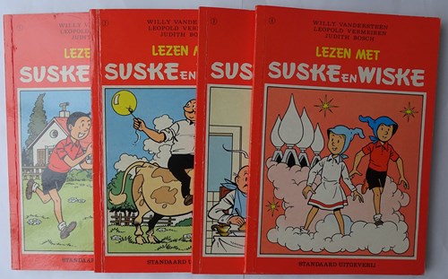 Lezen met Suske en Wiske  - Deel 1-4 compleet, Softcover (Standaard Uitgeverij)