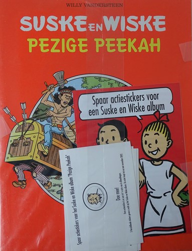 Suske en Wiske - Reclame  - Pezige Peekah - De witte gems, Hardcover (Fruitmasters)