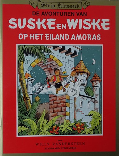 Suske en Wiske - Reclame  - Op het eiland Amoras, Softcover (Standaard Uitgeverij)