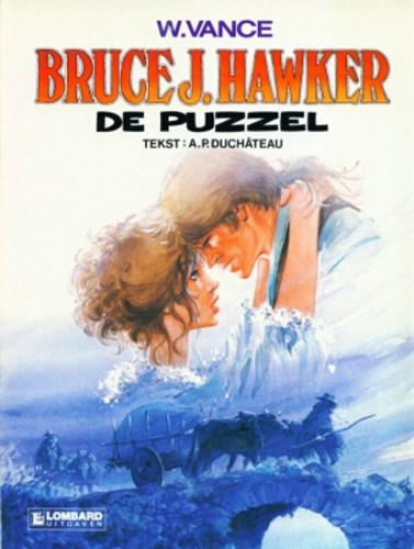 Bruce J. Hawker 4 - De puzzel, Softcover, Eerste druk (1987) (Lombard)