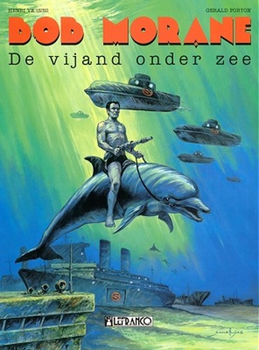 Bob Morane - Lefrancq  12 - De vijand onder zee, Softcover, Eerste druk (1995) (LeFrancq)