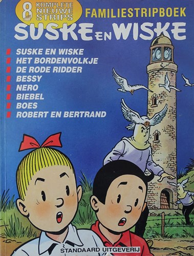 Suske en Wiske - Familiestripboek 8 - Komplete nieuwe strips, Softcover (Standaard Uitgeverij)
