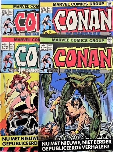 Conan de Barbaar  - Complete serie van 11 delen, Softcover (Oberon)