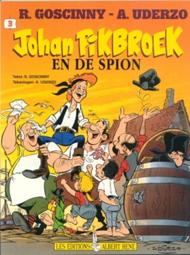 Johan Pikbroek 3 - Johan Pikbroek en de spion, Softcover (Albert René)
