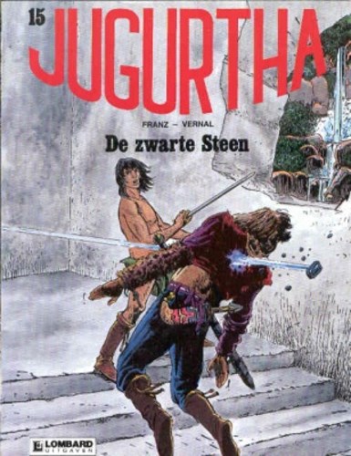 Jugurtha 15 - De zwarte steen, Softcover, Eerste druk (1991) (Lombard)