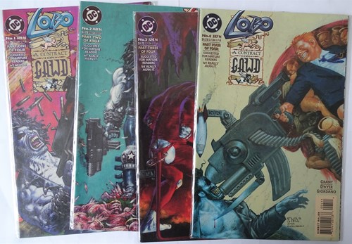 Lobo  - A contract on gawd - Deel 1-4 compleet, Softcover (DC Comics)