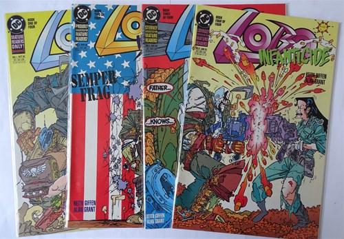 Lobo  - Infanticide deel 1-4 compleet, Softcover (DC Comics)