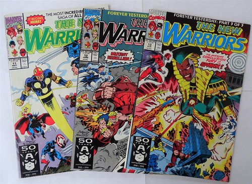 New Warriors, the  - Forever Yesterday deel 1-3 compleet, Softcover (Marvel)