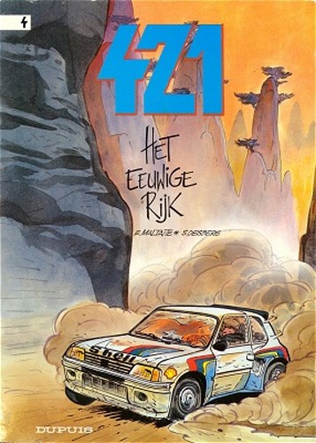 421 4 - Het eeuwige rijk, Softcover, Eerste druk (1987) (Dupuis)