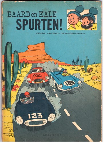 Baard en Kale - Verhalen 7 - Spurten !, Softcover, Eerste druk (1959) (Dupuis)