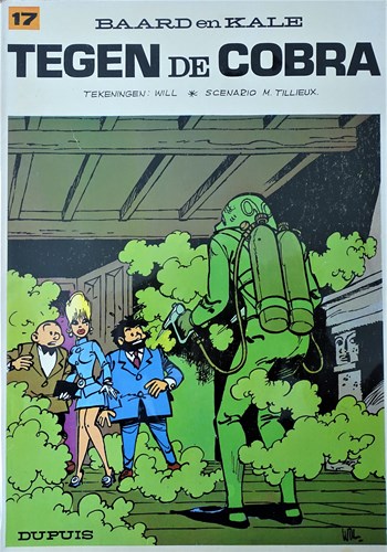 Baard en Kale - Verhalen 17 - Tegen de Cobra, Softcover, Eerste druk (1971) (Dupuis)