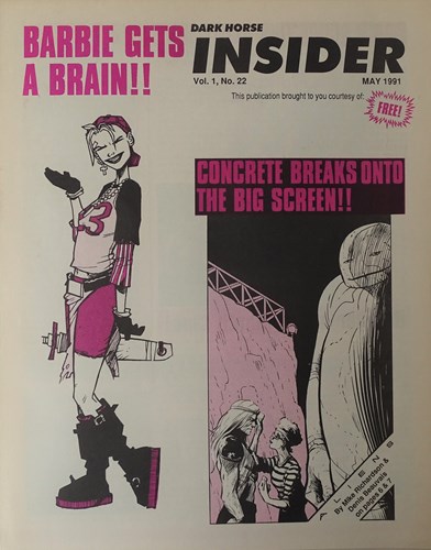 Insider Volume - 1 22 - Barbie gets a brain, Softcover (Dark Horse Comics)