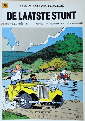 Baard en Kale - Verhalen 26 - De laatste stunt, Softcover, Eerste druk (1979) (Dupuis)