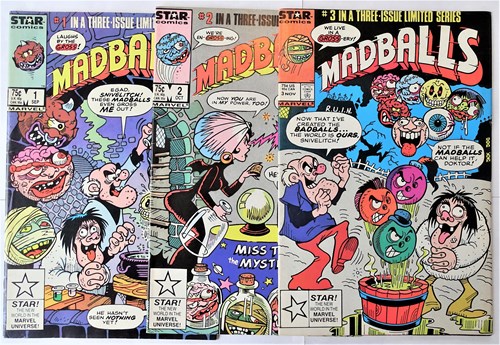 Madballs  - Deel 1-3 compleet, Softcover (Star Comics)