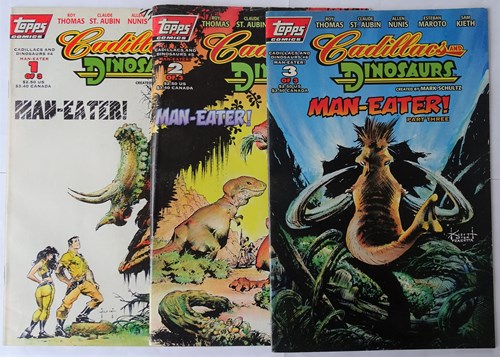 Cadillacs and Dinosaurs  - Man-Eater - compleet verhaal in 3 delen, Softcover (Topps comics)