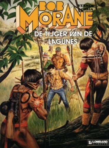 Bob Morane - Lombard 22 - De tijger van de lagunes, Softcover, Eerste druk (1989) (Lombard)