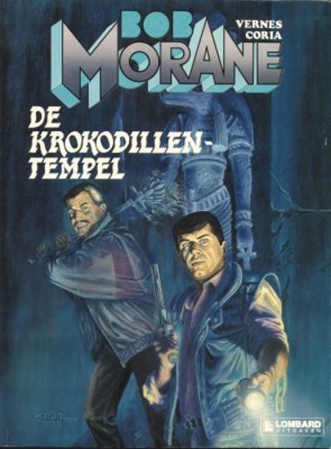 Bob Morane - Lombard 23 - De krokodillentempel, Softcover, Eerste druk (1990) (Lombard)