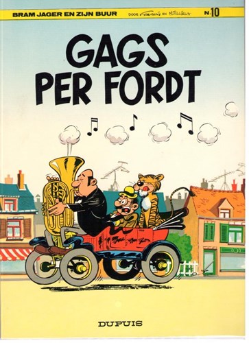 Bram Jager 10 - Gags per Ford T, Softcover, Eerste druk (1975) (Dupuis)