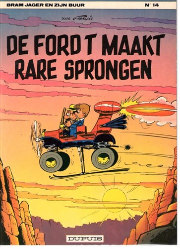 Bram Jager 14 - De Ford T maakt rare sprongen, Softcover, Eerste druk (1980) (Dupuis)