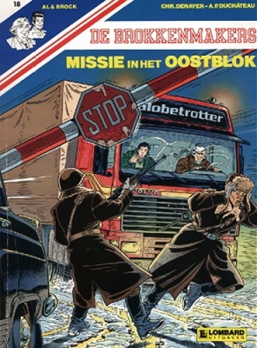 Brokkenmakers, de 18 - Missie in het Oostblok, Softcover, Eerste druk (1991) (Lombard)