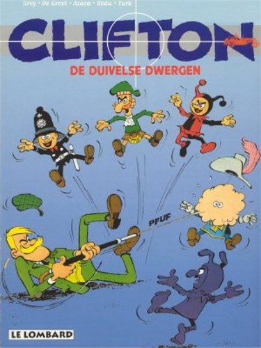 Clifton 17 - De duivelse dwergen, Softcover, Eerste druk (1997) (Lombard)
