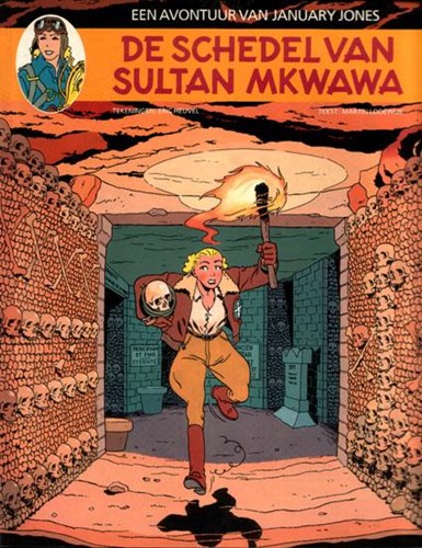 January Jones 2 - De schedel van sultan Mkwawa, Softcover, Eerste druk (1990) (Big Balloon)
