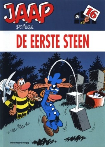 Jaap 16 - De eerste steen, Softcover, Eerste druk (1997) (Dupuis)