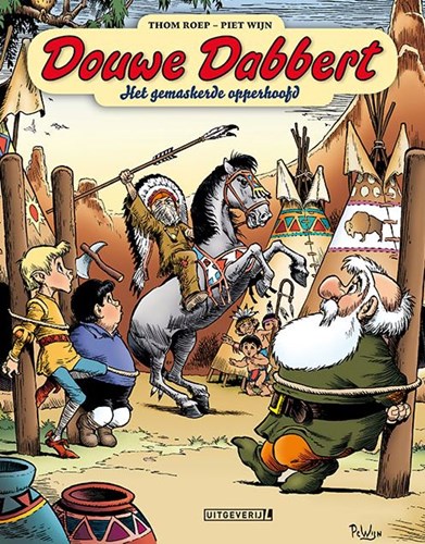 Douwe Dabbert 21 - Het gemaskerde opperhoofd, Hardcover, Douwe Dabbert - DLC/Luytingh HC (Uitgeverij L)