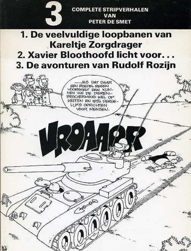 Peter de Smet  - 3 Complete stripverhalen van Peter de Smet, Softcover, Eerste druk (1982) (Illegale uitgave)