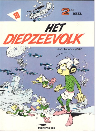 Mini-Mensjes 10 - Het diepzeevolk, Softcover, Eerste druk (1980) (Dupuis)