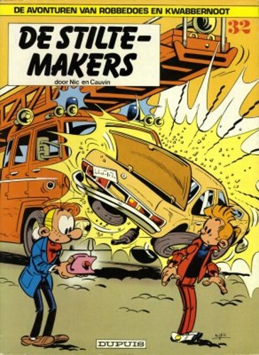 Robbedoes en Kwabbernoot 32 - De stiltemakers, Softcover (Dupuis)