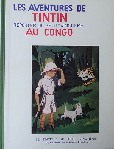 Kuifje - Anderstalig/Dialect   - Tintin au Congo, Hardcover (Casterman)