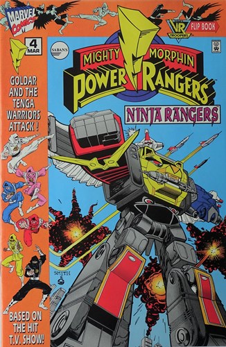 Mighty Morphin Power Rangers 4 - Ninja Rangers, Softcover (Marvel)