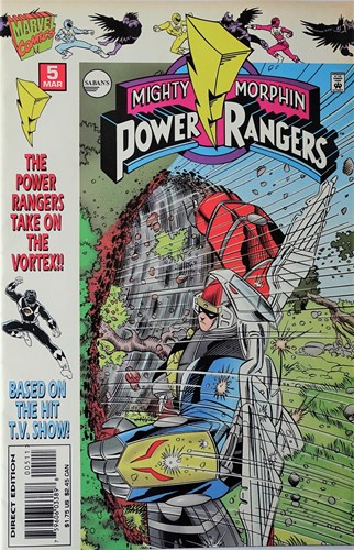 Mighty Morphin Power Rangers 5 - Take on the Vortex, Softcover (Marvel)
