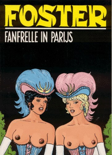 Zwarte reeks 62 - Fanfrelle in Parijs, Softcover, Eerste druk (1992) (Sombrero)