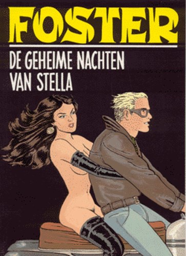 Zwarte reeks 75 - De geheime nachten van Stella, Softcover, Eerste druk (1993) (Sombrero)