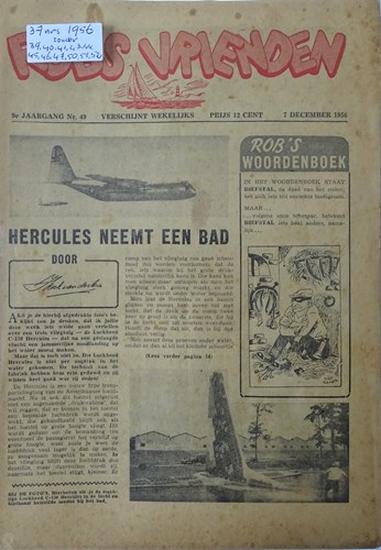 Robs vrienden  - 37 nummers uit 1956, Tijdschrift (Wim Meuldijk)