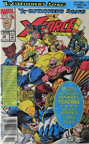 X-Force (1991-2002) 16 - X-Cutioner's Song - Part 4, Issue (Marvel)